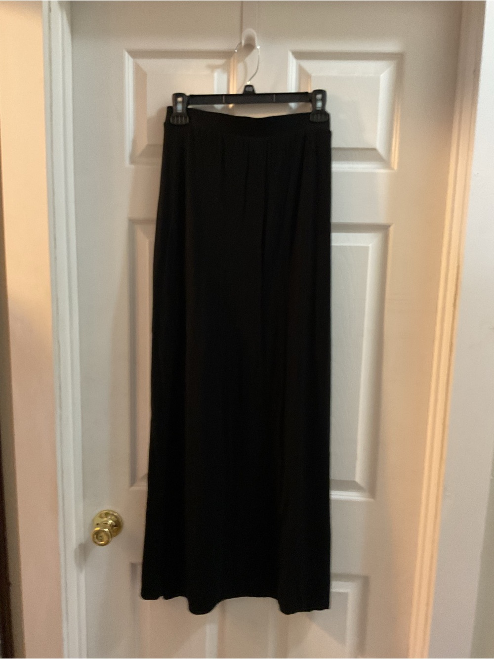 Apt. 9 Black Flowing Maxi Skirt